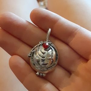 The vampire diaries themed locket